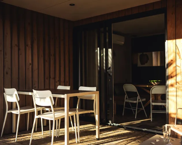 Cabane 2 chambres - modèle living