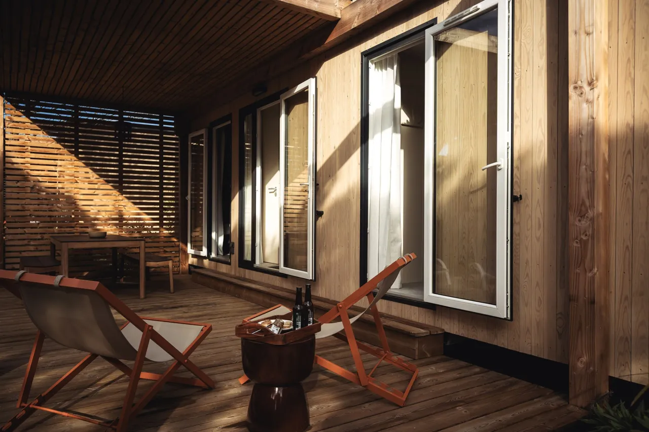 Cabane 2 chambres premium - modèle 3